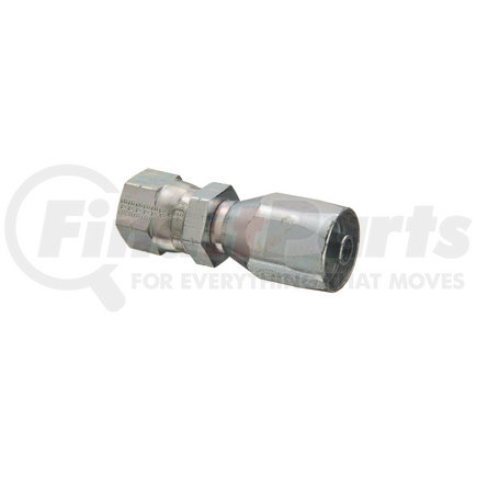 24708N-406 by WEATHERHEAD - 247 N Series Hydraulic Coupling / Adapter - Female Swivel, 0.937" hex, 3/8-18 thread