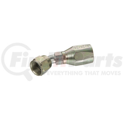 24708N-688 by WEATHERHEAD - 247 N Series Hydraulic Coupling / Adapter - Female Swivel, 45 degree, 0.937" hex, 3/4-16 thread