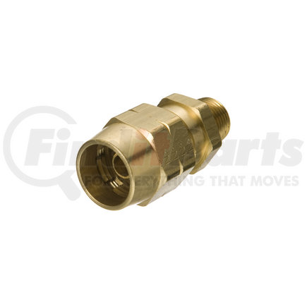 33808B-Y26 by WEATHERHEAD - Eaton Weatherhead 338 B Series Field Attachable Hose Fittings Male Connector