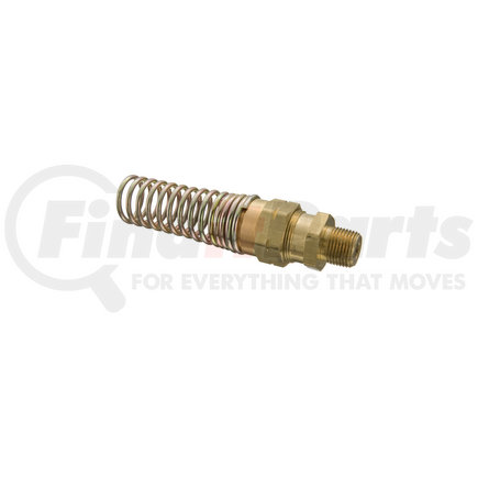 33808B-Y38 by WEATHERHEAD - Eaton Weatherhead 338 B Series Field Attachable Hose Fittings Male Connector with Spring Guard