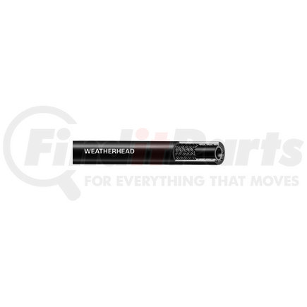 H10105 by WEATHERHEAD - Hydraulic Hose - H101 Series, Black, Nitrile, 0.3125" I.D., 0.56" O.D., 350 PSI