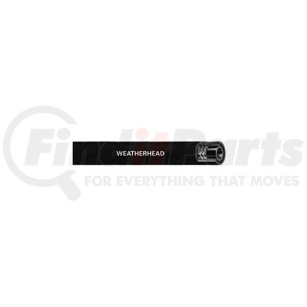 H14508-250R by WEATHERHEAD - Eaton Weatherhead H145 Series Rubber Hydraulic Braided Hose