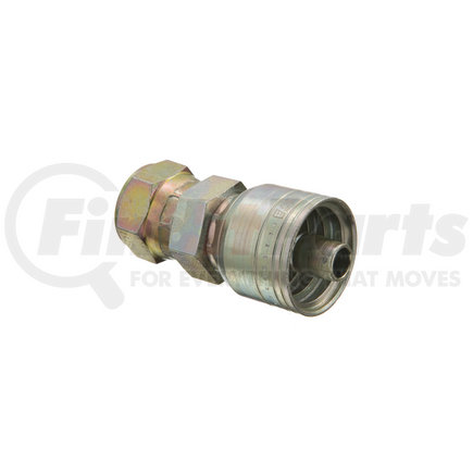 04Z-04L by WEATHERHEAD - Eaton Weatherhead Z Series Crimp Hose Fittings Female JIS 30 Flare Swivel Straight