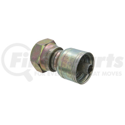 04Z-354 by WEATHERHEAD - Eaton Weatherhead Z Series Crimp Hose Fittings BSPP 60 Cone Female Swivel Straight