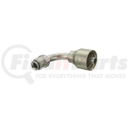 04Z-B64 by WEATHERHEAD - Eaton Weatherhead Z Series Crimp Hose Fittings Inverted Male Swivel 90 Elbow