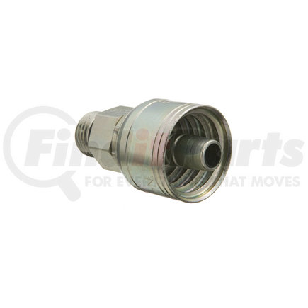 04Z-P05 by WEATHERHEAD - Eaton Weatherhead Z Series Crimp Hose Fittings Male Straight Thread O-Ring Rigid