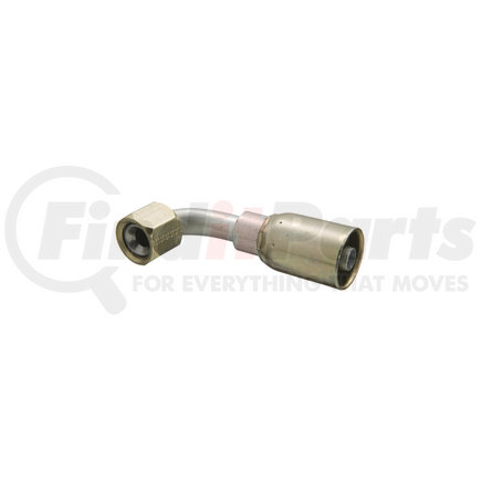 06908E-668 by WEATHERHEAD - Eaton Weatherhead 069 E Series Crimp Hose Fittings JIC 37 Female Swivel 90 Tube Elbow