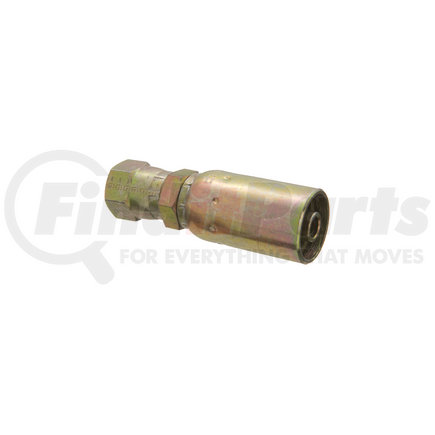 06U604 by WEATHERHEAD - Fitting - Fitting (Permanent) R1/R2AT Straight Female SAE37 Swivel
