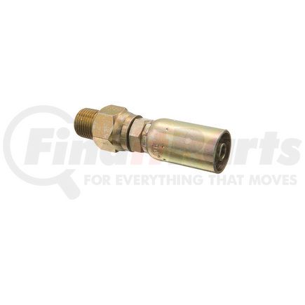 06UJ04 by WEATHERHEAD - Fitting - Fitting (Permanent) R1/R2AT Straight Male Pipe Swivel