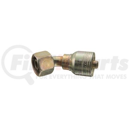 06Z-12D by WEATHERHEAD - Eaton Weatherhead Z Series Crimp Hose Fittings Female Swivel DIN 24 Seat 45 Light