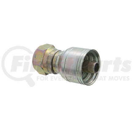 06Z-76P by WEATHERHEAD - Eaton Weatherhead Z Series Crimp Hose Fittings BSPP 60 Cone Female 90 Elbow