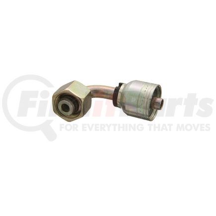 08Z-66E by WEATHERHEAD - Z Series Hydraulic Coupling / Adapter - Female Swivel, 90 degree, 1.18" hex, M24 x 1.5 thread