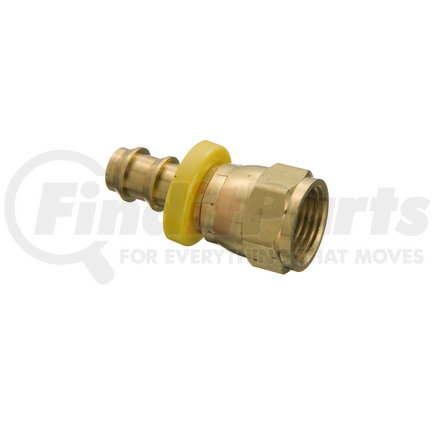 10006B-406 by WEATHERHEAD - Eaton Weatherhead 100 B Series Field Attachable Hose Fittings SAE 45 Flare Female Swivel