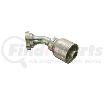 12Z-G46 by WEATHERHEAD - Eaton Weatherhead Z Series Crimp Hose Fittings Split Flange 45 Tube Elbow Code 61