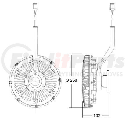 376791181 by HORTON - Direct Sensing Replacement (DSR) Electronically Controlled Fan Drive