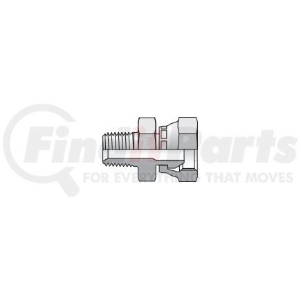 0107-8-6 by PARKER HANNIFIN - Hydraulic Coupling / Adapter - Steel