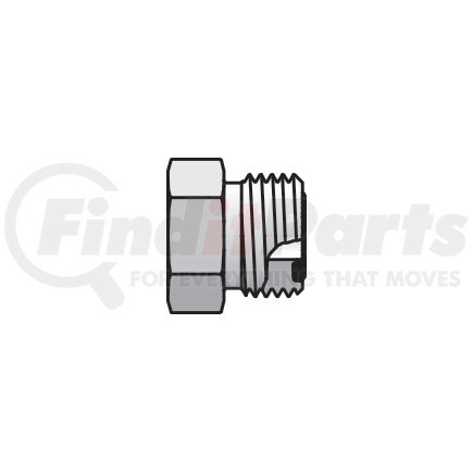 8PNLO-S by PARKER HANNIFIN - Hydraulic Coupling / Adapter - Steel