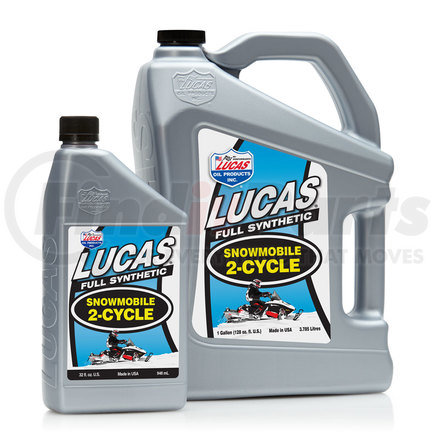 10835 by LUCAS OIL - Synthetic 2-Cycle Snowmobile Oil