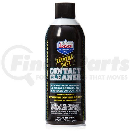 10905 by LUCAS OIL - Extreme Duty Contact Cleaner - 11 Ounce (Representative Image)