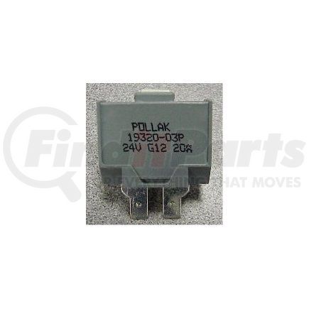 Pollak 54-321PL Item # 54-321 PL, Single Pole Thermal Type Breaker