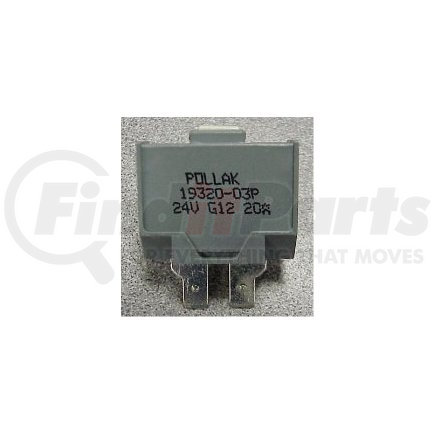 Pollak 54-331PL Item # 54-331 PL, Single Pole Thermal Type Breaker