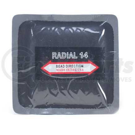 11-814 by X-TRA SEAL - 3 3/4in x 4in (95mm x 100mm) Radial 14 (1 Ply) COI Radial Repair