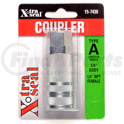 15-7430 by X-TRA SEAL - Lincoln Long Coupler Female 1/4in