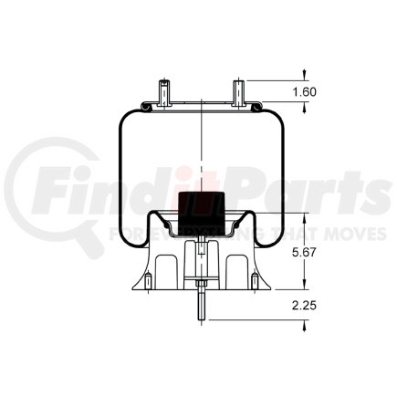 AS-8888 by TRIANGLE SUSPENSION - Triangle Air Spr - Rolling Lobe