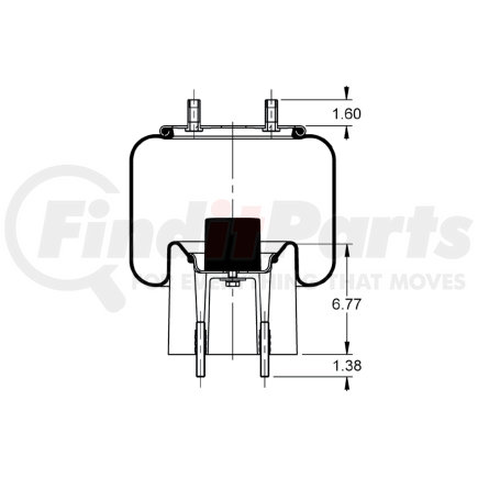 AS-8831 by TRIANGLE SUSPENSION - Triangle Air Spr - Rolling Lobe