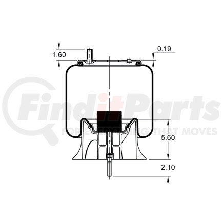 AS-8023 by TRIANGLE SUSPENSION - Triangle Air Spr - Rolling Lobe