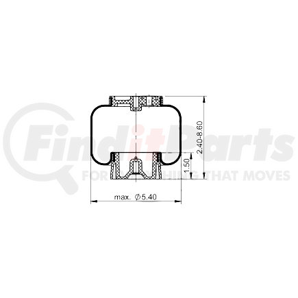 AS-5035 by TRIANGLE SUSPENSION - Triangle Air Spr - Cab Bag