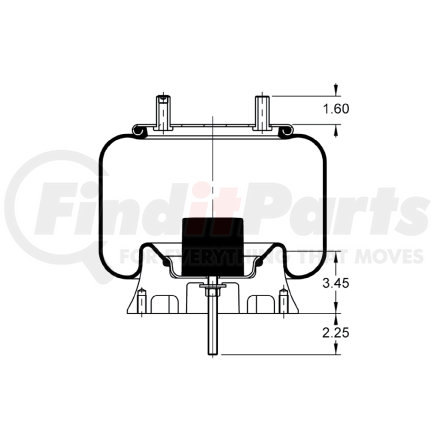 AS-8968 by TRIANGLE SUSPENSION - Triangle Air Spr - Rolling Lobe