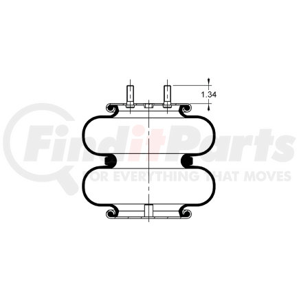 AS-4785 by TRIANGLE SUSPENSION - Triangle Air Spr - Double Conv