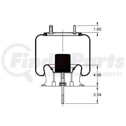 AS-8887 by TRIANGLE SUSPENSION - Triangle Air Spr - Rolling Lobe