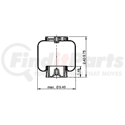 AS-5103 by TRIANGLE SUSPENSION - Triangle Air Spr - Cab Bag