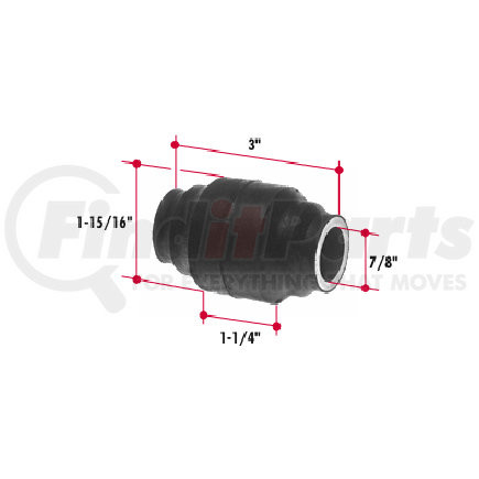 R129UB by TRIANGLE SUSPENSION - Retainer Bushing