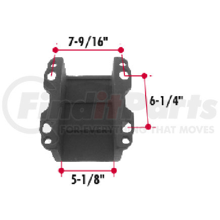 H116 by TRIANGLE SUSPENSION - Hutchens Spring Cap, Use with H118 Rubber Pad; For: H900 Single Point Suspensions