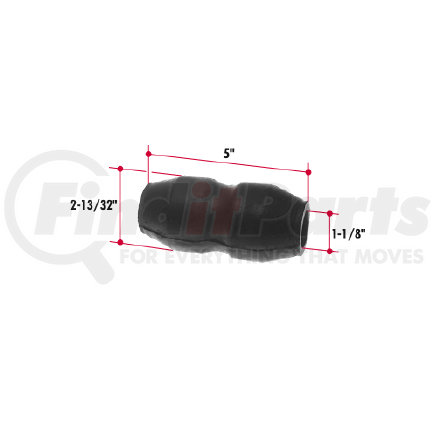 N119 by TRIANGLE SUSPENSION - Neway Rubber Beam Bsh. (pivot end)