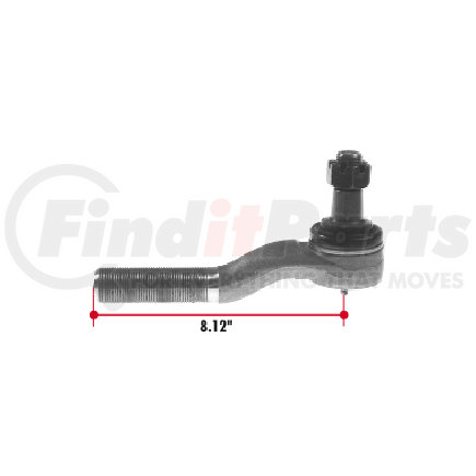 ES3298L by TRIANGLE SUSPENSION - Steering Tie Rod End - Heavy Duty Truck