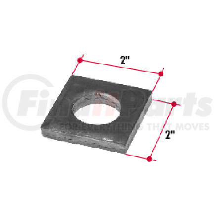 N281 by TRIANGLE SUSPENSION - Neway Square Flat Washer