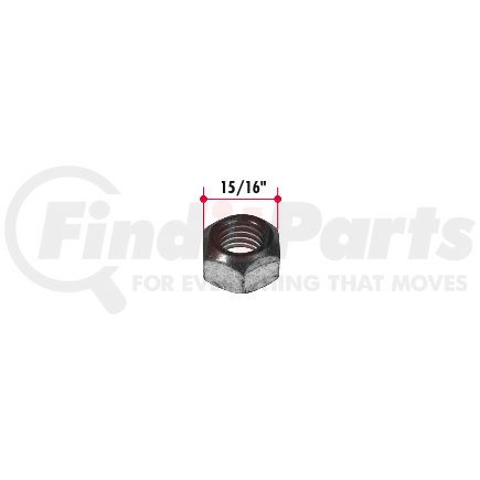 LNC104 by TRIANGLE SUSPENSION - Auto Lock Nut Gr.C 5/8-11