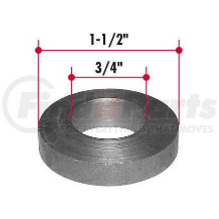 P110 by TRIANGLE SUSPENSION - Wshr,Lft Spg 1.5 Odx.75Id