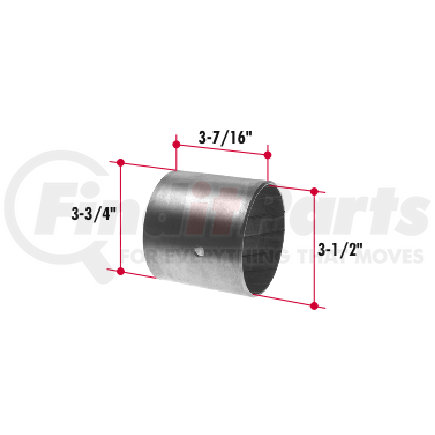 MIB255 by TRIANGLE SUSPENSION - Mack Trun.Bushing 10Qk255