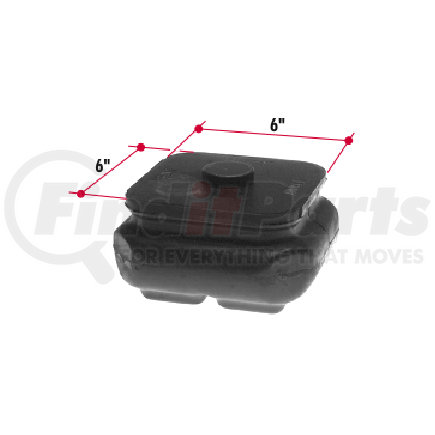 MP7 by TRIANGLE SUSPENSION - Mack Lower Insulator Pad Poly