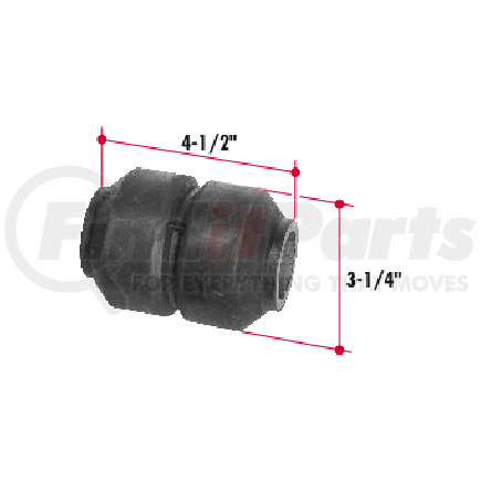 RD003 by TRIANGLE SUSPENSION - Torque Beam Bushing