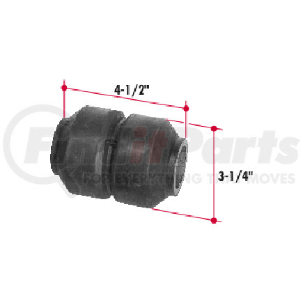 Triangle Suspension RD003 Axle Torque Rod Torque Beam Bushing