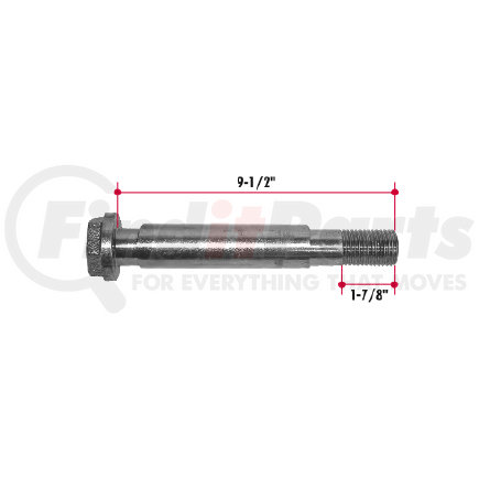 RD027 by TRIANGLE SUSPENSION - Eccen Pivot Bolt 9-1/2 L