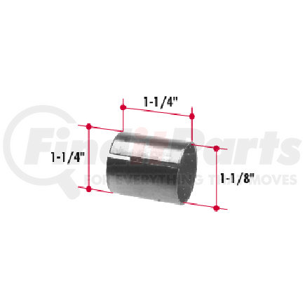 BT779 by TRIANGLE SUSPENSION - Bronze Bushing (1-1/4 x 1-1/8 x 1-1/4) Thin Wall