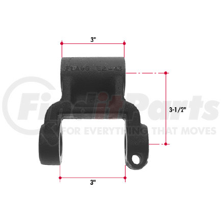 E2-43 by TRIANGLE SUSPENSION - Ford Shackle