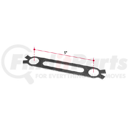 Triangle Suspension R179 Shackle Bolt Lock Strip